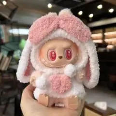 Labubu ぬいぐるみ 17cm着せ替え服 2点セット【No.129】