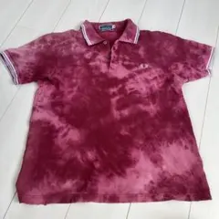 FRED PERRY ポロシャツ M ワインレッド