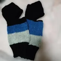 アンクルウォーマー　 ニット　アクリル１００　 大きいサイズ　１２☓３２センチ