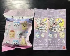 ちいかわ ソフビパペットマスコット＆ダイカットステッカー