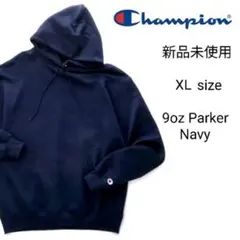 新品未使用 Champion スウェットパーカー ネイビー XL チャンピオン