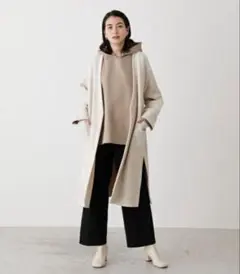 AZUL by MOUSSY ロングコート Mサイズ クリームのサムネイル