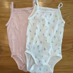 H&M オーガニックコットン　キャミソール　2枚セット