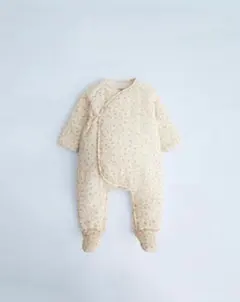 フラワー パフジャンプスーツ zarababy