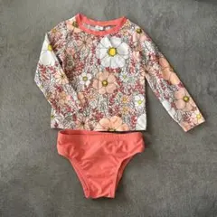 GAP 花柄ラッシュガード＆ビキニ 3歳用