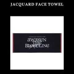 &TEAM JACQUARD FACE TOWEL