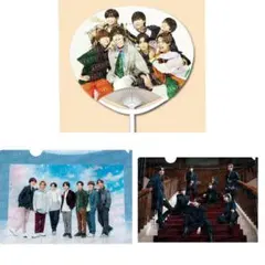 なにわ男子 クリアファイル みにうちわ