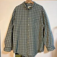 70S Eddie Mauar長袖シャツ　緑