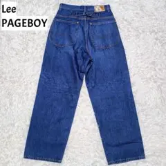 Lee ページボーイ デニムパンツ ワイドジーンズ