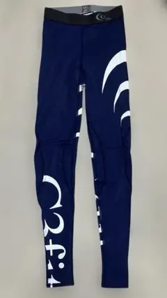 C3fit レディース M ネイビー 紺 タイツ　スポーツ　3FW04320のサムネイル