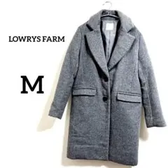 美品✨️ LOWRYS FARM 【M】グレー チェスターコート