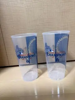 ドジャースタジアム限定 カップ コップ 飲み物入れ 2025ワールドシリーズ