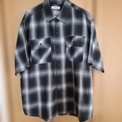 WEGO 半袖チェックシャツ