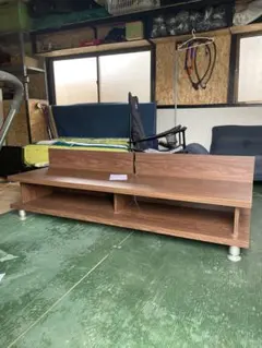 リビングボード ローボード　W126cm 天板耐荷重80kg　【引取限定】 リビングボード ローボード W126cm 天板耐荷重80kg 【引取限定