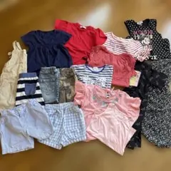最終価格》キッズ100（相当）女の子 ショートパンツ、半袖パジャマ 