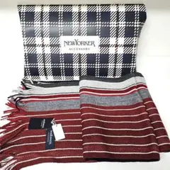 ●新品タグ付き●NEWYORKERマフラ―