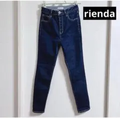 rienda ブルーデニム　Sサイズ スキニージーンズのサムネイル