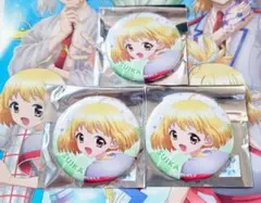 Dr.stone でんきの科学館　ホワイトラメ缶バッジ　スイカ　3点