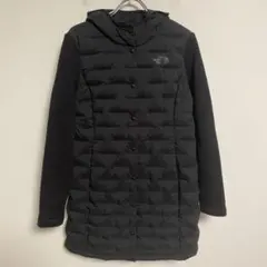 THE NORTH FACE フード付 ロングダウンジャケット ブラック S