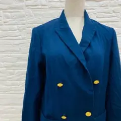 ナノ・ユニバース　テーラードジャケット 金ボタン　紺　サイズ36