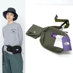 未使用 ノースフェイス パープルレーベル ストロール バッグ BAG ポーチ