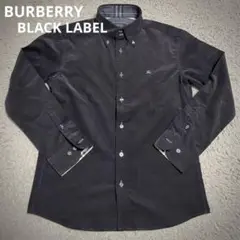 大人の色気と品格をまとう珠玉の逸品！バーバリーブラックレーベルコーデュロイシャツ