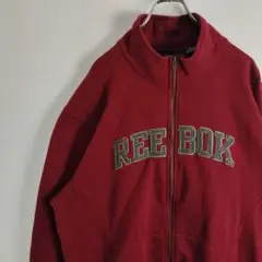 リーボック ジップアップ スウェット トレーナー ジャケット