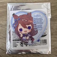 【ウマ娘】スーパークリーク ハート型缶バッジ