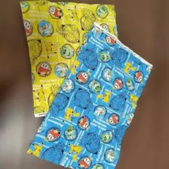 ポケモン　キルト　キルティング　はぎれ　2種類セット