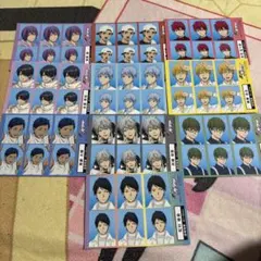 黒子のバスケ キャラポップストア 特典 証明写真風ステッカー 全10種セット