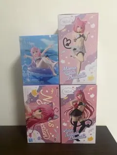 新品未開封ToLOVEるフィギュア4体モモララアクアフロートにゃーるず