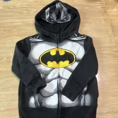 バットマン パーカー 黒色 100cm~