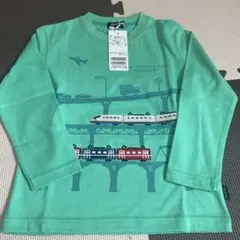 クレードスコープ　長袖カットソー 110cm ミントグリーン