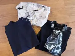 【美品】【3点セット】ZARA BASICワンピース