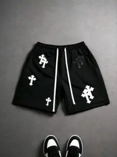 ✞最安値　新品未使用　パンツ　やりら　ブラック　クロス✞✞