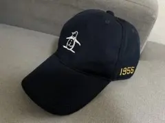 【59〜61cm】マンシングウェア　メッシュ　キャップ　帽子　ゴルフ ネイビー