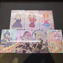 プリキュアカードグミ　7枚セット
