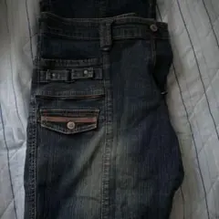 ダークブルーデニム スリムフィット