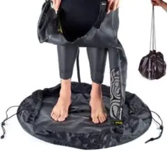 防水ウエットバッグ お着替えマット プール ビーチ 水着収納 巾着袋 カヤック