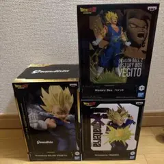 最新プライズフィギュアセット ドラゴンボール ベジット 魔人ベジータ トランクス