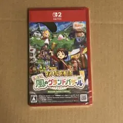 新品　牧場物語 風のグランドバザール switch2