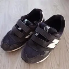 New Balance 313 黒 スニーカー ベルクロ サイズ20