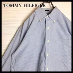 TOMMY HILFIGERトミーヒルフィガー 長袖シャツ ストライプ古着
