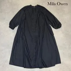 Mila Owen 22s ボリューム袖 デザイン ワンピース R206
