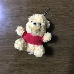 プーさんマスコットキーホルダー　レトロ　ディズニー