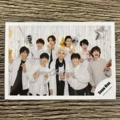 Snow Man ミニフォト 2019 集合 公式写真