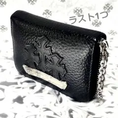 3クロス ダブル ペーパーチェーン ZIP / レザー ラウンドファスナー 財布