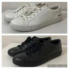 ReZARD スニーカー　白黒セット