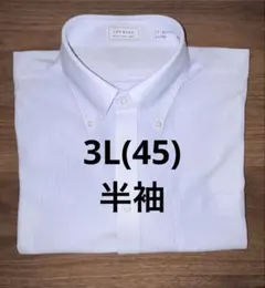 LES MUES ノンアイロンスーパーストレッチシャツ 半袖 3L