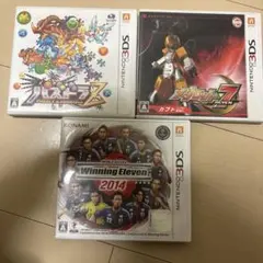 パズドラZ・メダロット7・Winning Eleven 2014 3本セット